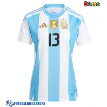 Fotballdrakt Dame Argentina Cristian Romero #13 Hjemmedrakt Copa America 2024 Kortermet